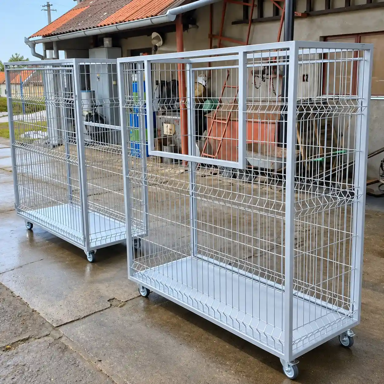 Klecové pojízdné vozíky